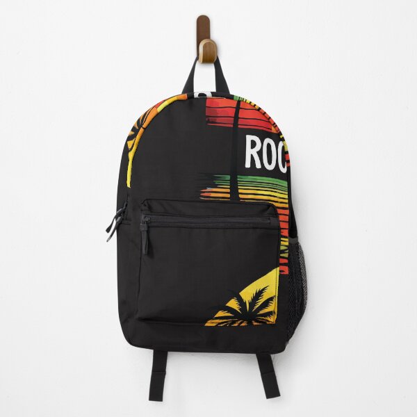 Item preview, Rockport Beach Retro Sunset Palm Tree Ocean Wave Vintage Design designed and sold by kiralynstration.