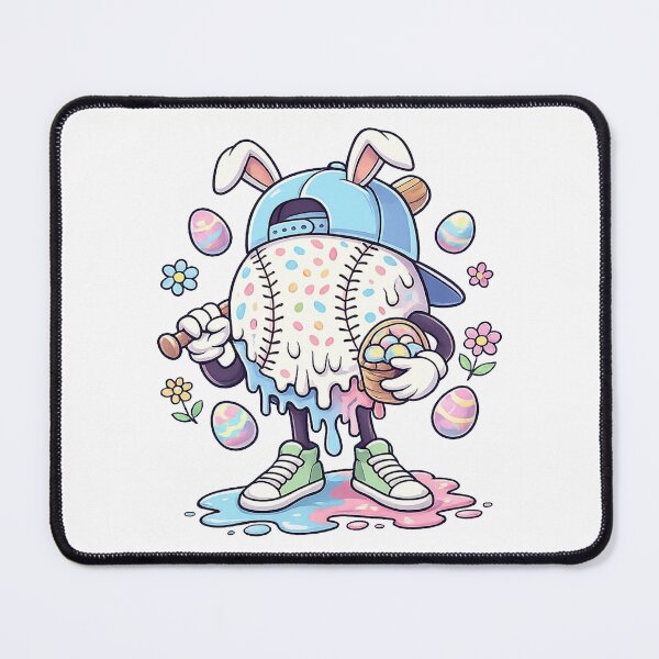 Item preview, Easter Baseball, Baseball Easter Bunny, Cute Easter Egg Baseball designed and sold by ThatTheoHall.