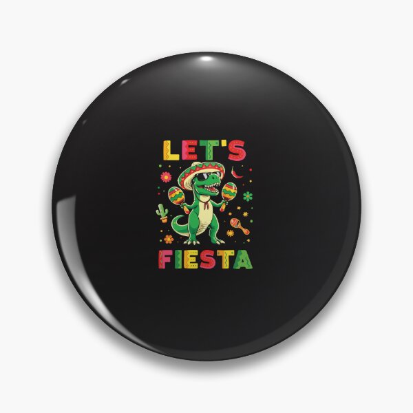 Item preview, Lets Fiesta Dinosaur Cinco De Mayo Kids Funny Mexican Party Design designed and sold by kiralynstration.