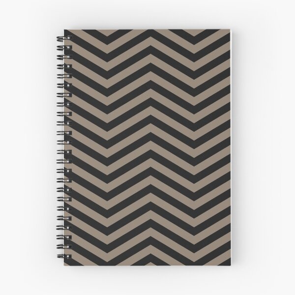Item preview, Black And Taupe Chevron Zigzag Pattern designed and sold by pattern-archive.