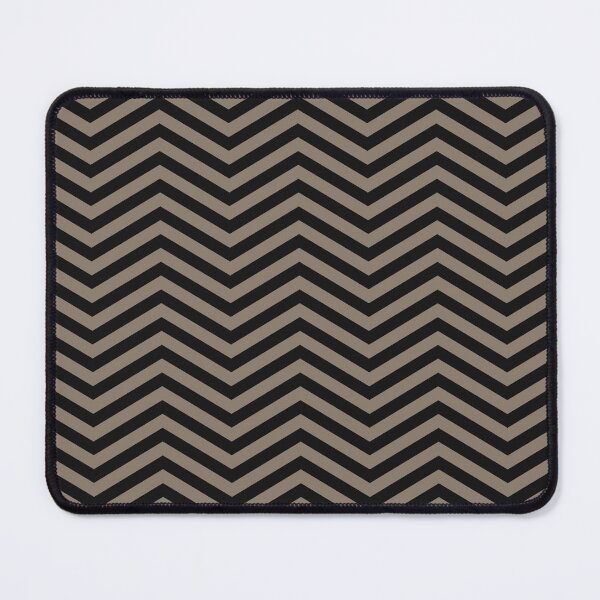 Item preview, Black And Taupe Chevron Zigzag Pattern designed and sold by pattern-archive.