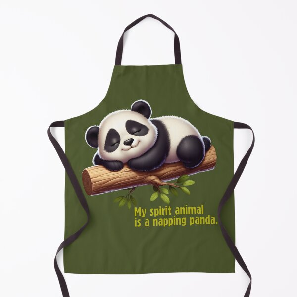 Item preview, My Spirit Animal is a Napping Panda Cute Illustration designed and sold by Valeriia_Isaieva.
