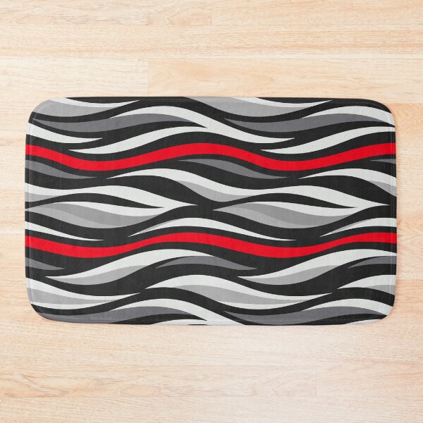 Item preview, Roseline Shark Striped Scale Pattern designed and sold by WildlifeInc.