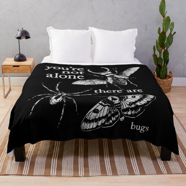 Item preview, You'Re Not Alone There Are Bugs Creepy Insect Humor Art designed and sold by Anime-Nomad.