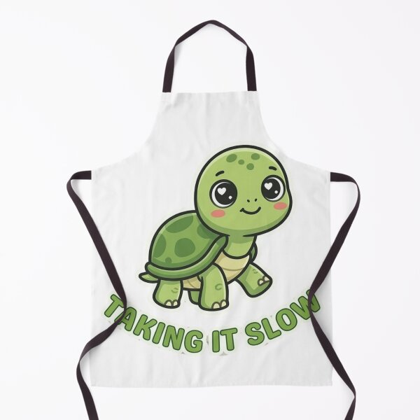 Item preview, Taking It Slow Cute Turtle Cartoon Funny Relaxing Animal Design designed and sold by SarcasmThreads.