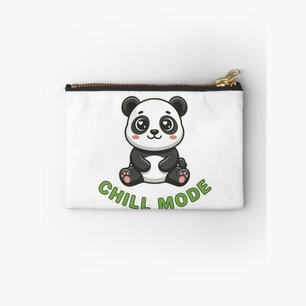 Item preview, Modo Chill Lindo Panda Dibujos Animados Divertido Diseño de Animales Relajantes designed and sold by SarcasmThreads.