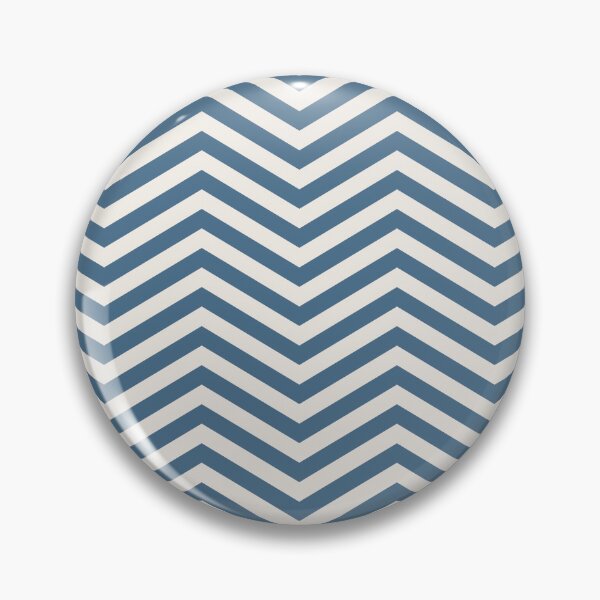 Item preview, Blue And Cream Chevron Zigzag Pattern designed and sold by pattern-archive.