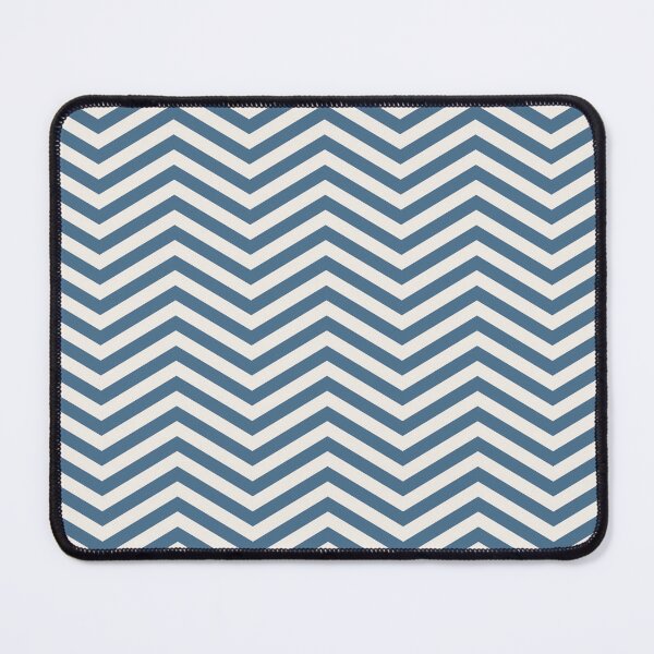 Item preview, Blue And Cream Chevron Zigzag Pattern designed and sold by pattern-archive.