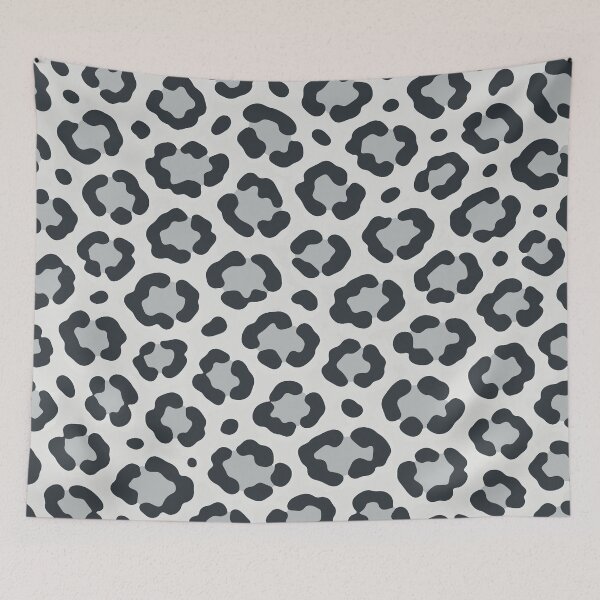Item preview, Snow Leopard Rosette Mountain Fur Pattern designed and sold by WildlifeInc.