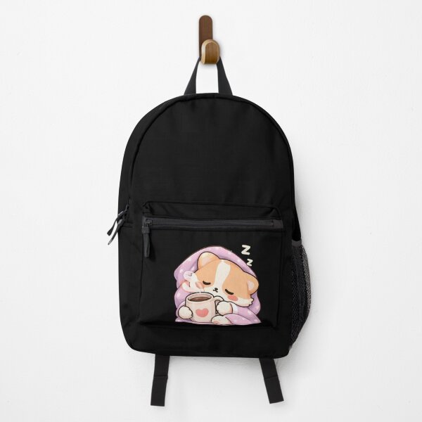 Item preview, Cute Sleeping Corgi with Hot Cocoa designed and sold by Trendora90.