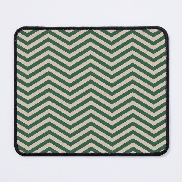 Item preview, Green And Sand Chevron Zigzag Pattern designed and sold by pattern-archive.