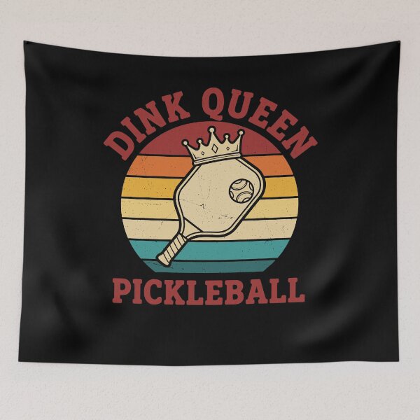 Artikelvorschau, Pickleball Dink Queen Lustige Spielerin liebt Pickleball entworfen und verkauft von LuminOrb.