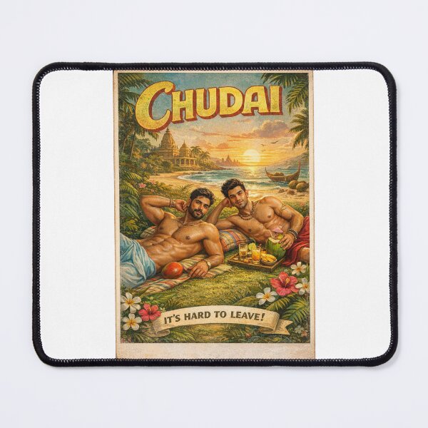 Item preview, Chudai Hindi Slang Expression within Hindi Speaking LGBTQ Culture designed and sold by Places On Earth.