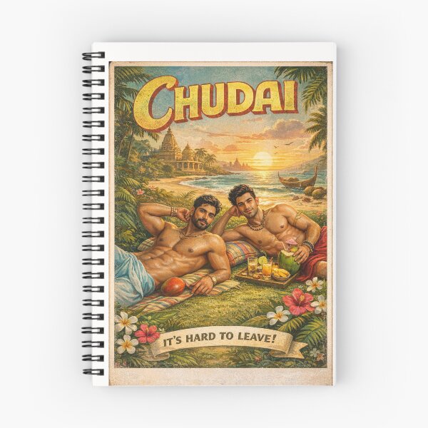 Item preview, Chudai Hindi Slang Expression within Hindi Speaking LGBTQ Culture designed and sold by Places On Earth.