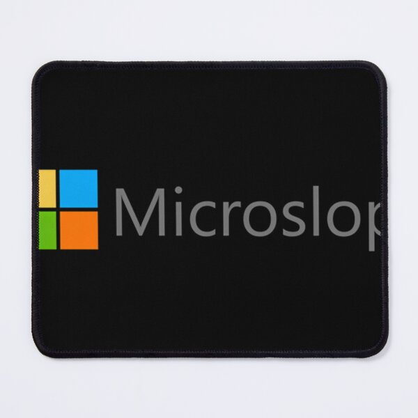 Item preview, Microslop Logo Parody designed and sold by jalermeycely.