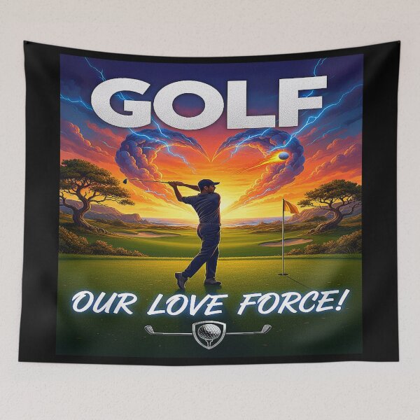 Item preview, Golf Slogan -  GOLF OUR LOVE FORCE! designed and sold by Giulivo Store Graphic.