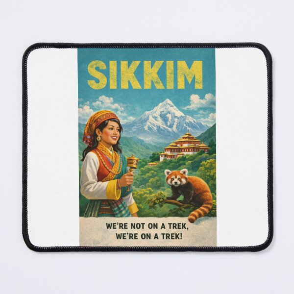 Item preview, Kanchenjunga Landscape and Pemayangtse Monastery Culture of Sikkim designed and sold by Places On Earth.