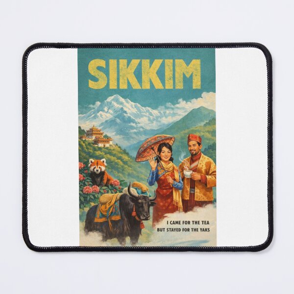 Item preview, Yak Valleys and Red Panda Wilderness Culture of Sikkim Himalaya designed and sold by Places On Earth.