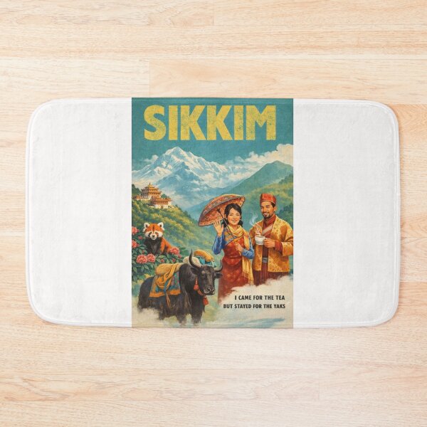 Item preview, Yak Valleys and Red Panda Wilderness Culture of Sikkim Himalaya designed and sold by Places On Earth.