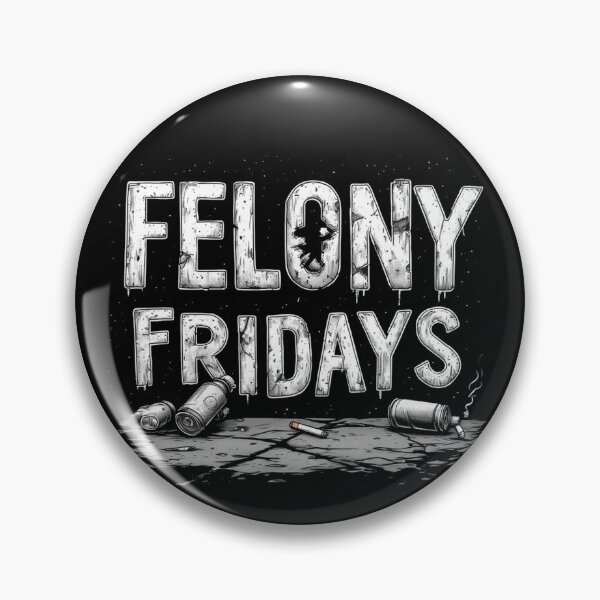 Item preview, Felony Fridays designed and sold by SacredScribbles.