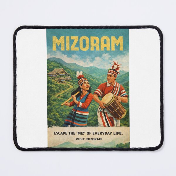 Item preview, Mizo Cultural Hills and Aizawl Highlands of Mizoram designed and sold by Places On Earth.