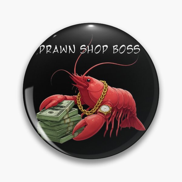 Item preview, Prawn Shop Boss designed and sold by Geewhiz-Apparel.