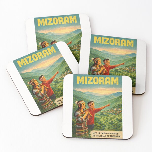Item preview, Phawngpui and Aizawl Valley Highlands of Mizoram designed and sold by Places On Earth.