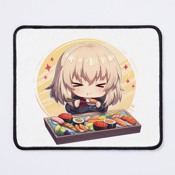 Item preview, Erika Itsumi Girls Und Panzer Chibi Kawaii Sushi Mood designed and sold by Spraykart.
