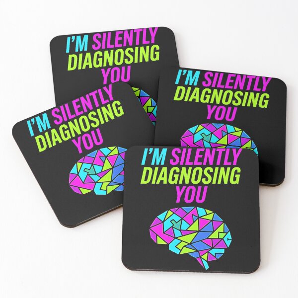 Item preview, I'm silently diagnosing you | Counselor designed and sold by SocialStaticz.