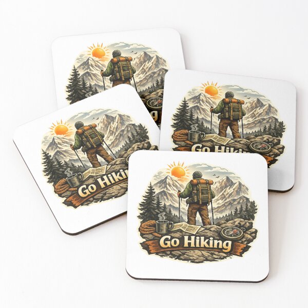 Item preview, Go Hiking – Escape the Ordinary designed and sold by RolMerch.