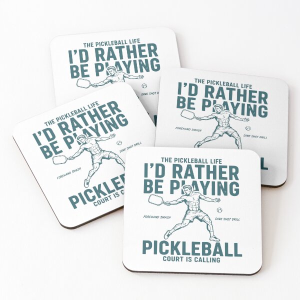 Item preview, Pickleball Id Rather Be Playing Love Pickleball designed and sold by LuminOrb.