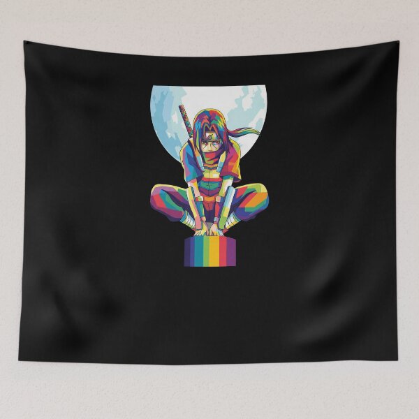Item preview, Itachi Wpap Pop Art designed and sold by sandrahofer-art.