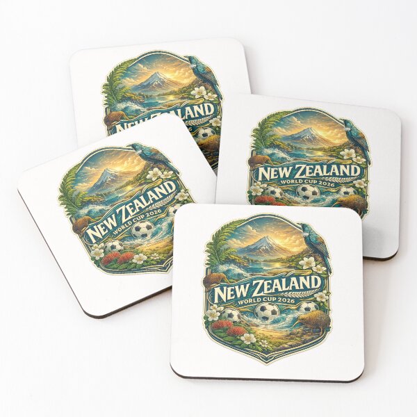 Item preview, Aotearoa Landscape and FIFA World Cup 2026 Theme in New Zealand designed and sold by Places On Earth.