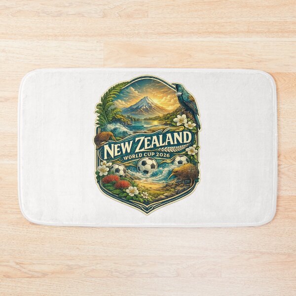 Item preview, Aotearoa Landscape and FIFA World Cup 2026 Theme in New Zealand designed and sold by Places On Earth.