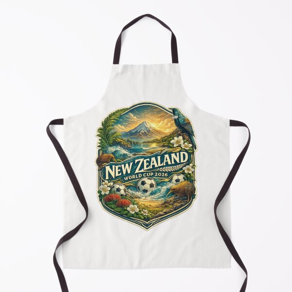 Item preview, Aotearoa Landscape and FIFA World Cup 2026 Theme in New Zealand designed and sold by Places On Earth.