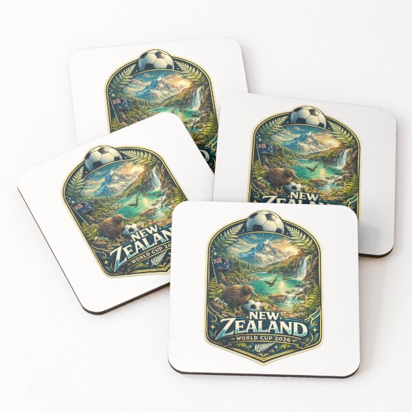 Item preview, Southern Alps Wilderness and Kiwi Wildlife of New Zealand FIFA 2026 designed and sold by Places On Earth.