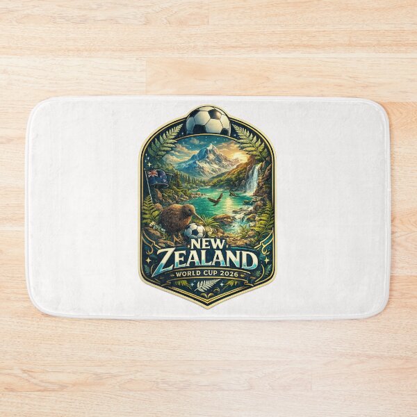 Item preview, Southern Alps Wilderness and Kiwi Wildlife of New Zealand FIFA 2026 designed and sold by Places On Earth.