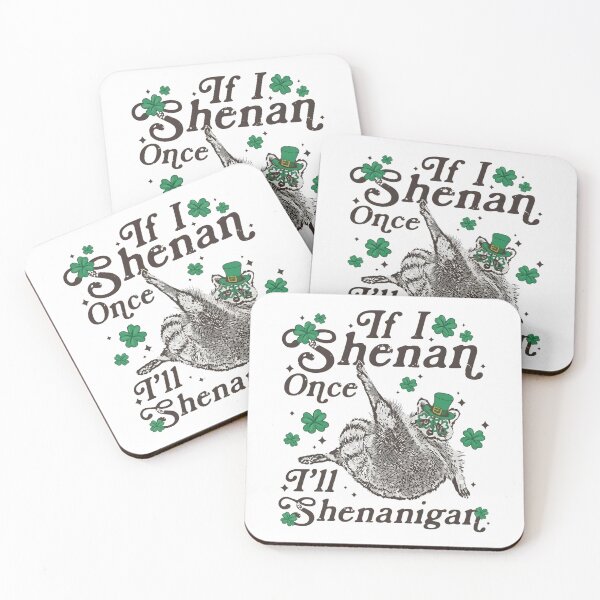 Item preview, Raccoon If I Shenan Once I'll Shenanigan Funny St Patricks Day Raccoon Shamrock Irish Humor Sublimation designed and sold by ThatTheoHall.