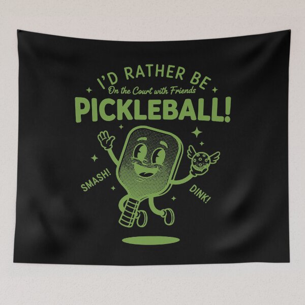 Item preview, Pickleball Id Rather Be On The Court With Friends designed and sold by LuminOrb.