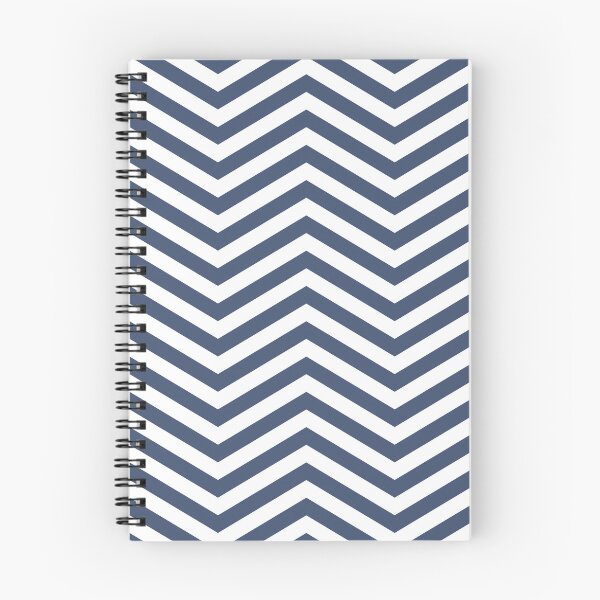 Item preview, White And Blue Chevron Zigzag Pattern designed and sold by pattern-archive.