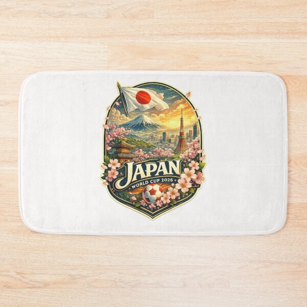 Item preview, Japan FIFA World Cup 2026 Tokyo Mount Fuji Sakura Skyline designed and sold by Places On Earth.
