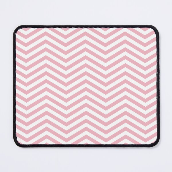 Item preview, White And Blush Chevron Zigzag Pattern designed and sold by pattern-archive.