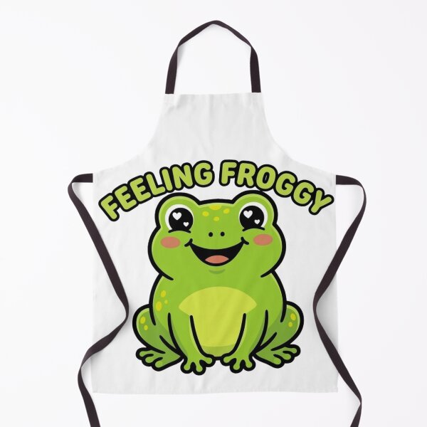 Item preview, Feeling Froggy Cute Frog Funny Animal Shirt designed and sold by SarcasmThreads.