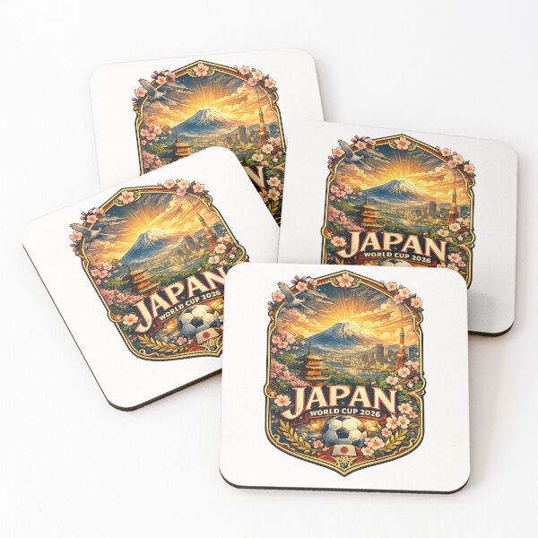 Item preview, Japan FIFA World Cup 2026 Mount Fuji Tokyo Skyline Sakura Heritage designed and sold by Places On Earth.