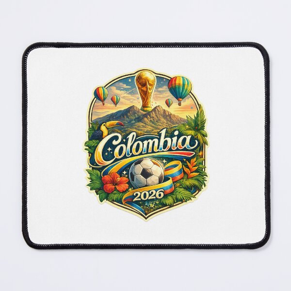 Item preview, Colombia FIFA World Cup 2026 Andes Mountains Cartagena Caribbean Football designed and sold by Places On Earth.