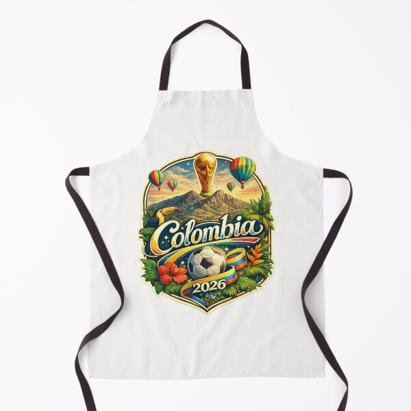 Item preview, Colombia FIFA World Cup 2026 Andes Mountains Cartagena Caribbean Football designed and sold by Places On Earth.