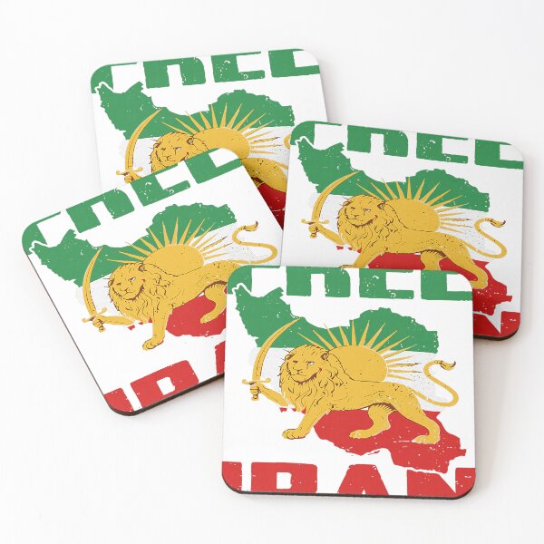 Item preview, Free Iran T Iranian Flag Lion designed and sold by lazarolandry.