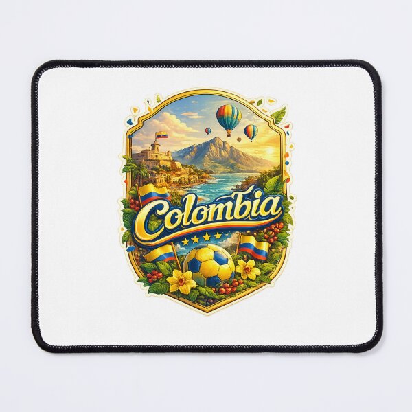 Item preview, Colombia FIFA World Cup 2026 Cartagena Caribbean Andes Bogotá Football Heritage designed and sold by Places On Earth.