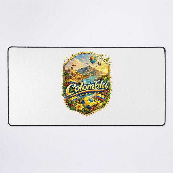 Item preview, Colombia FIFA World Cup 2026 Cartagena Caribbean Andes Bogotá Football Heritage designed and sold by Places On Earth.
