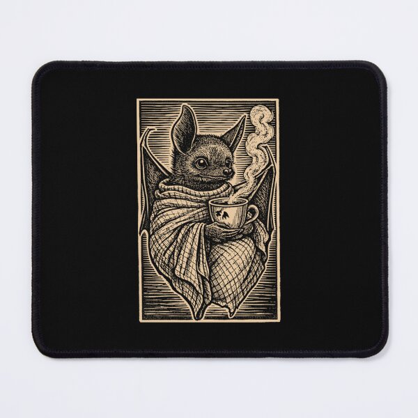Item preview, Midnight Brew with the Cozy Bat designed and sold by ThuHungart.